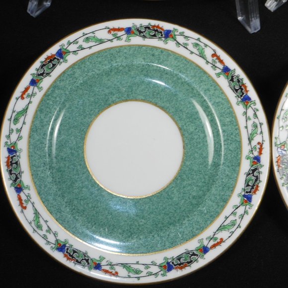 rare find, set of 4 Saucers. Royal Worcester U.K., C1303 - Picture 2 of 6